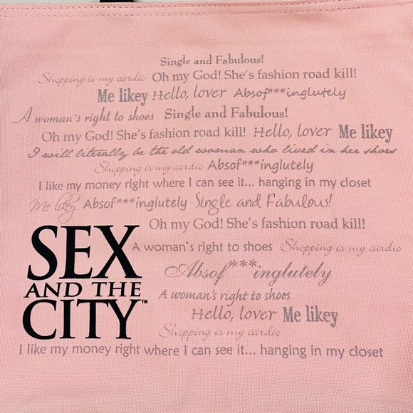 Super Fun !! Sex in The City Tote Bag ! NWT!! - Picture 2 of 9
